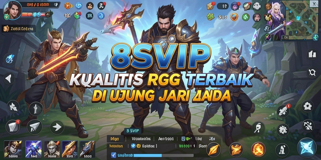 Gameplay mendebarkan dalam 8SVIP dengan pertempuran strategis.