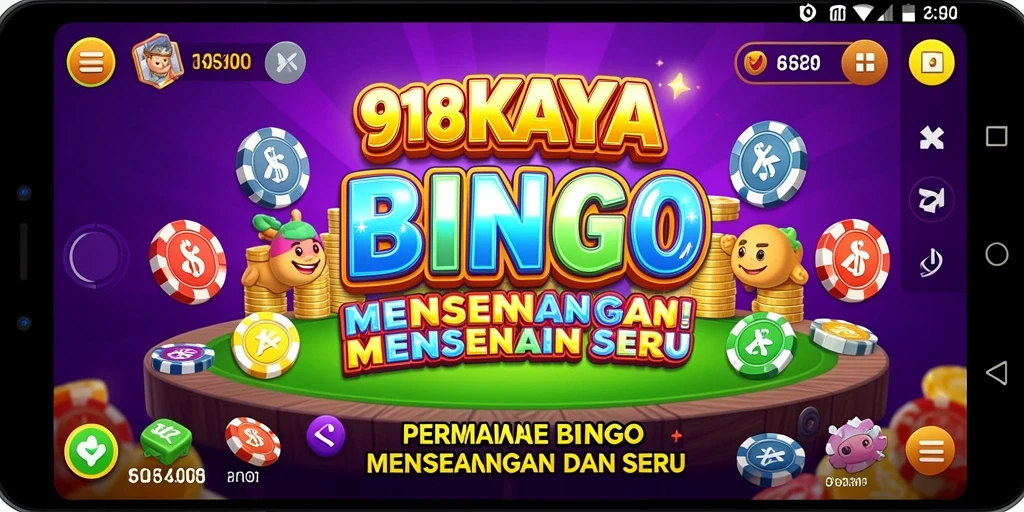 Tampilan permainan Bingo yang menarik di 918KAYA.