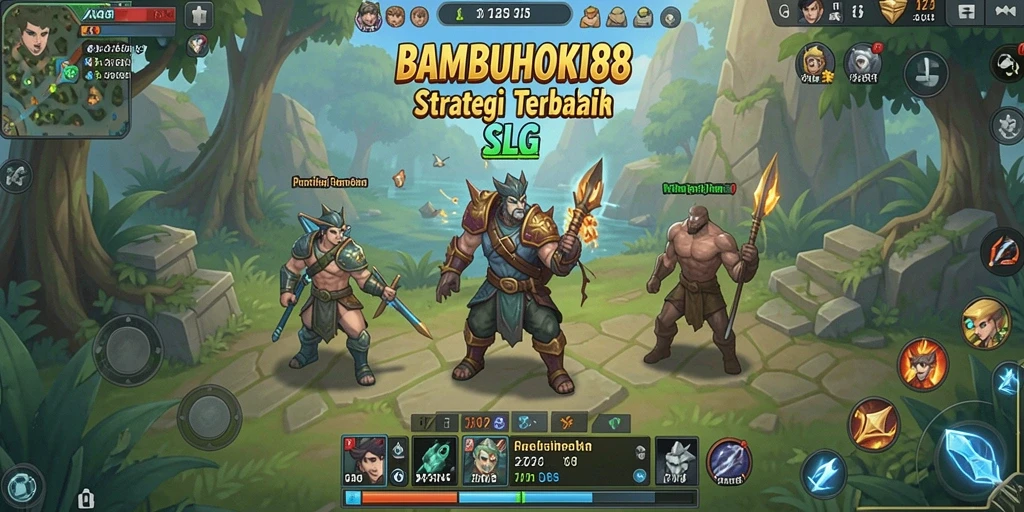Tampilan gameplay <strong>BAMBUHOKI88</strong> yang seru dan strategis.