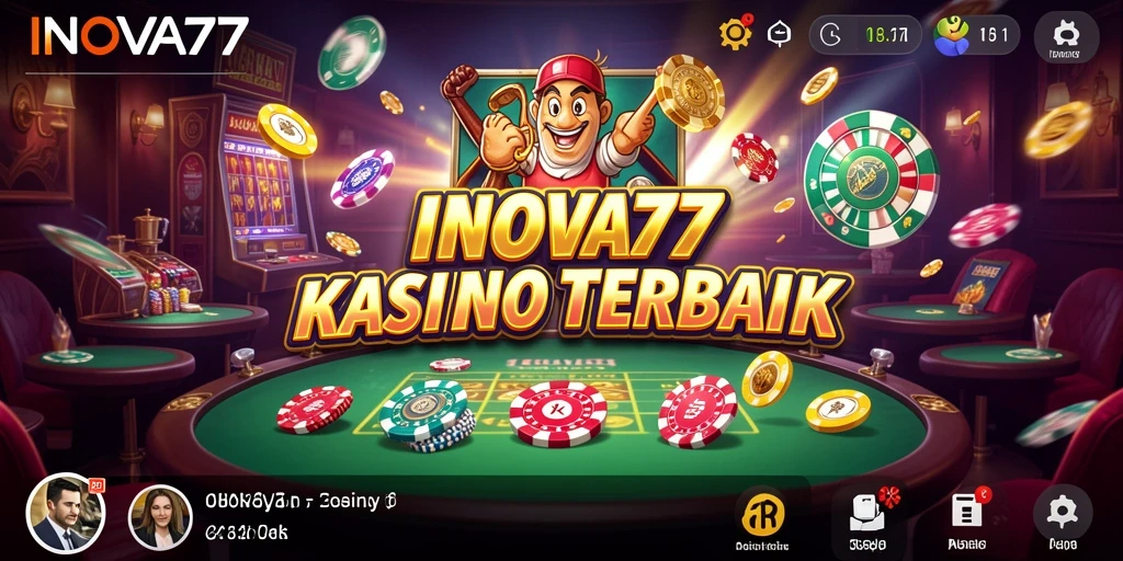 Tampilan gameplay menarik dan interaktif dari INOVA77.