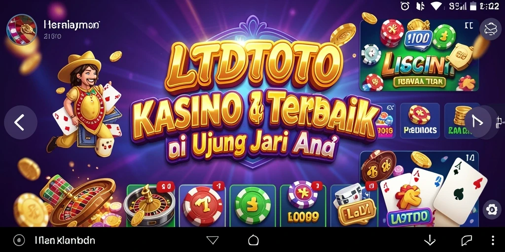Tampilan menarik dari gameplay Kasino LTDTOTO yang mendebarkan.