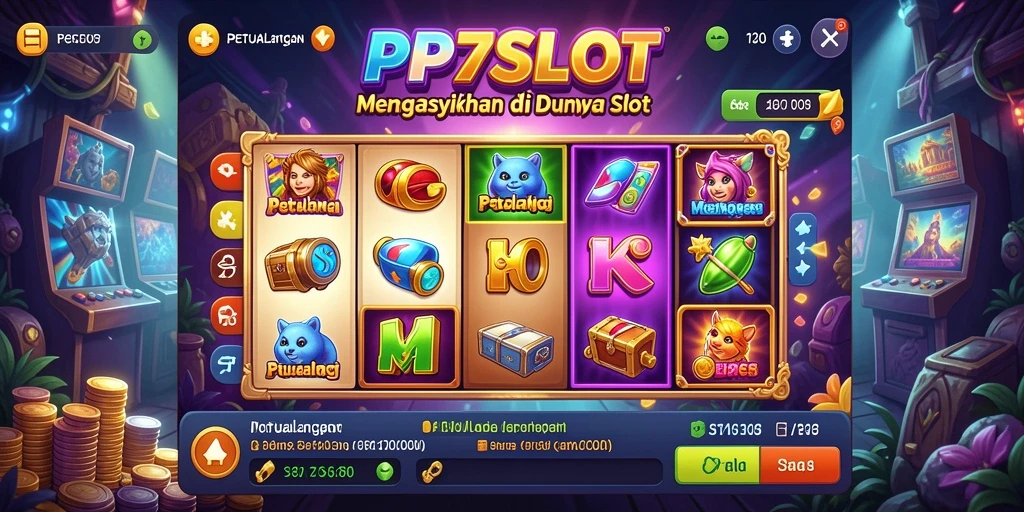 Tangkapan layar gameplay PP7SLOT yang menampilkan petualangan yang mendebarkan.
