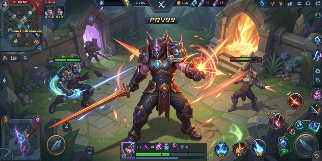 Gameplay seru PPV99 dengan aksi bertarung yang intens.