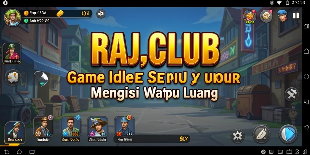 Tampilan gameplay RAJACLUB yang menarik dan menawan.