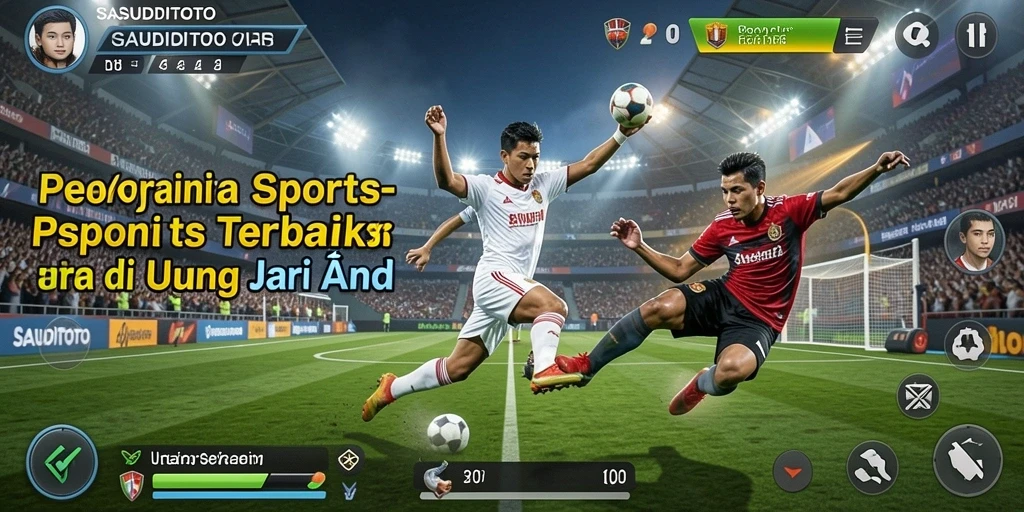 Tampilan gameplay seru di SAUDITOTO dengan momen mendebarkan.