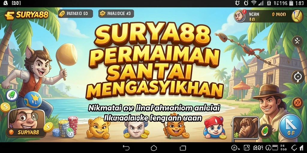 Screenshot gameplay SURYA88 yang menampilkan keseruan dalam bermain.