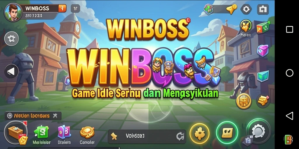 Screenshot gameplay WINBOSS yang menampilkan pengalaman bermain Idle yang menyenangkan.